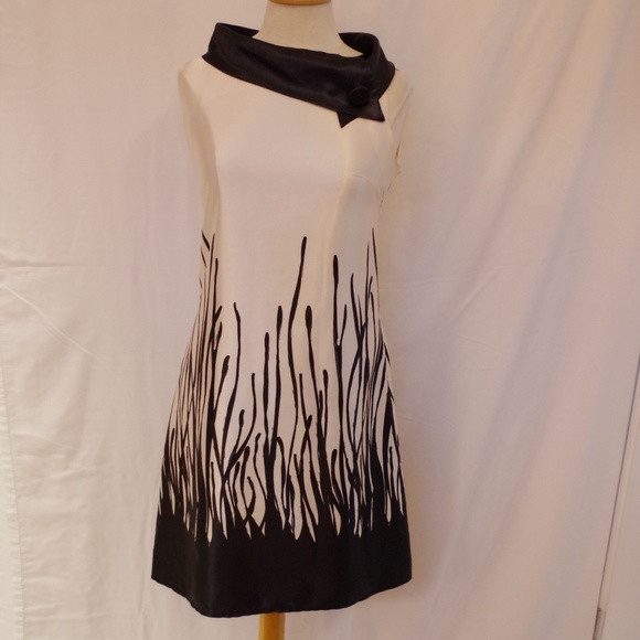 H&M Satin Mini Dress/Tunic- Sz. 6 (Small) - Picture 3 of 5